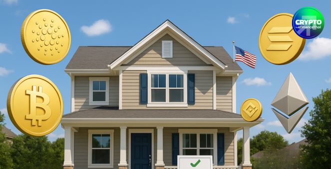 จุดเปลี่ยนสำคัญ! รัฐบาลทรัมป์ดันคริปโทฯ เป็นสินทรัพย์ประกอบขอสินเชื่อบ้าน