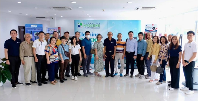 PRAPAT เปิดบ้านต้อนรับนักลงทุน จ.นครปฐม เยี่ยมชมโรงงานผลิตสินค้าทำความสะอาด อ.เขาย้อย จ.เพชรบุรี