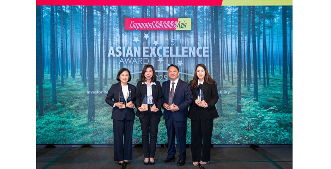 ปตท. คว้า 8 รางวัลแห่งความยอดเยี่ยม ครองสถิติมากที่สุดในไทย บนเวที Asian Excellence Awards