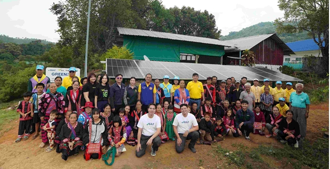 AIS – GULF - สวพส. สานต่อ Green Energy Green Network for THAIs ปีที่ 2 ยกระดับคุณภาพชีวิตชุมชนห่างไกล