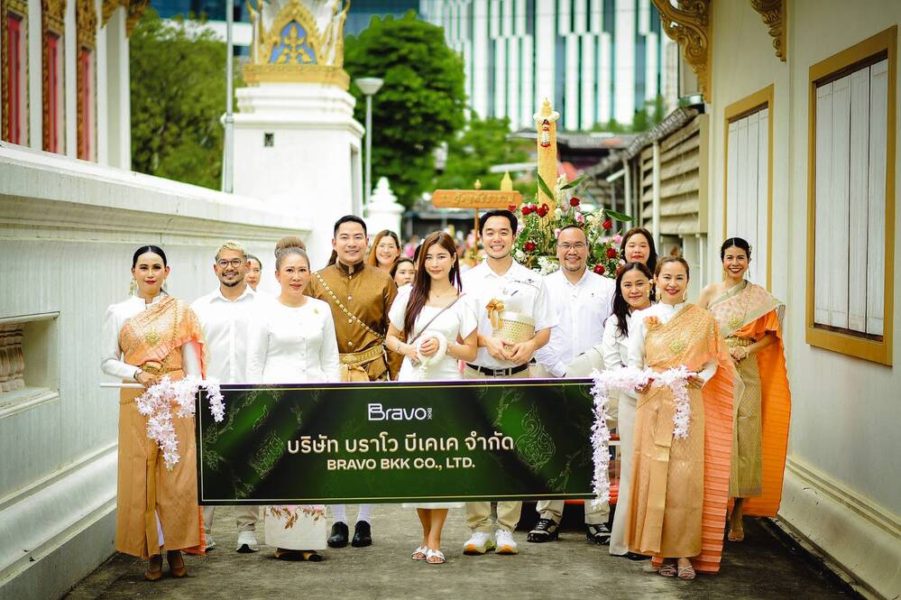 Bravo BKK ร่วมกับภาครัฐและเอกชน ถวายเทียนพรรษา ณ วัดอุทัยธาราม