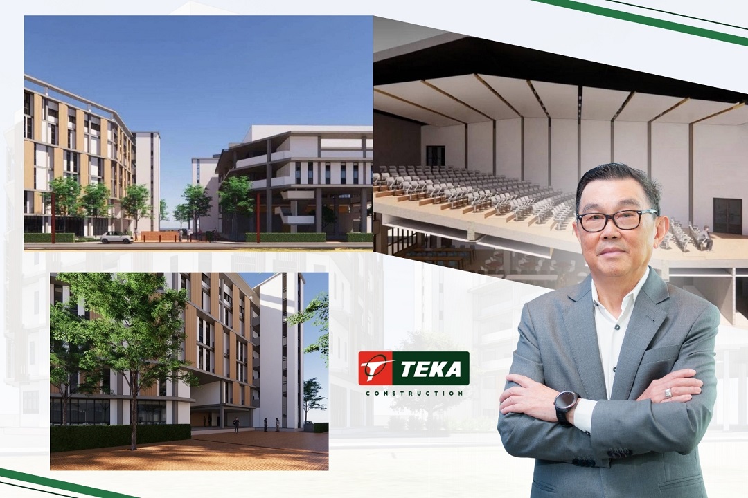 TEKA เดินหน้า Turnkey Project เสริมแกร่งธุรกิจสู่ผู้รับเหมาก่อสร้างแบบครบวงจร Design & Build ลุยโครงการ “Raffles American School” เพื่อขยายตลาด International School