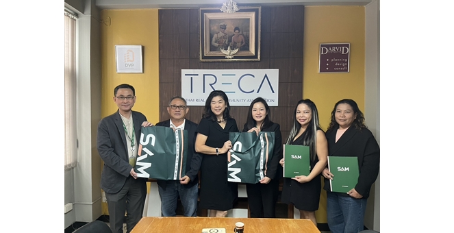 SAM เพิ่มช่องทางขายทรัพย์ หารือสมาคม TRECA โปรโมต โครงการ `SAM ทรัพย์มือสองต้องบอกต่อ` รับค่าแนะนำสูงสุด 3 ลบ.