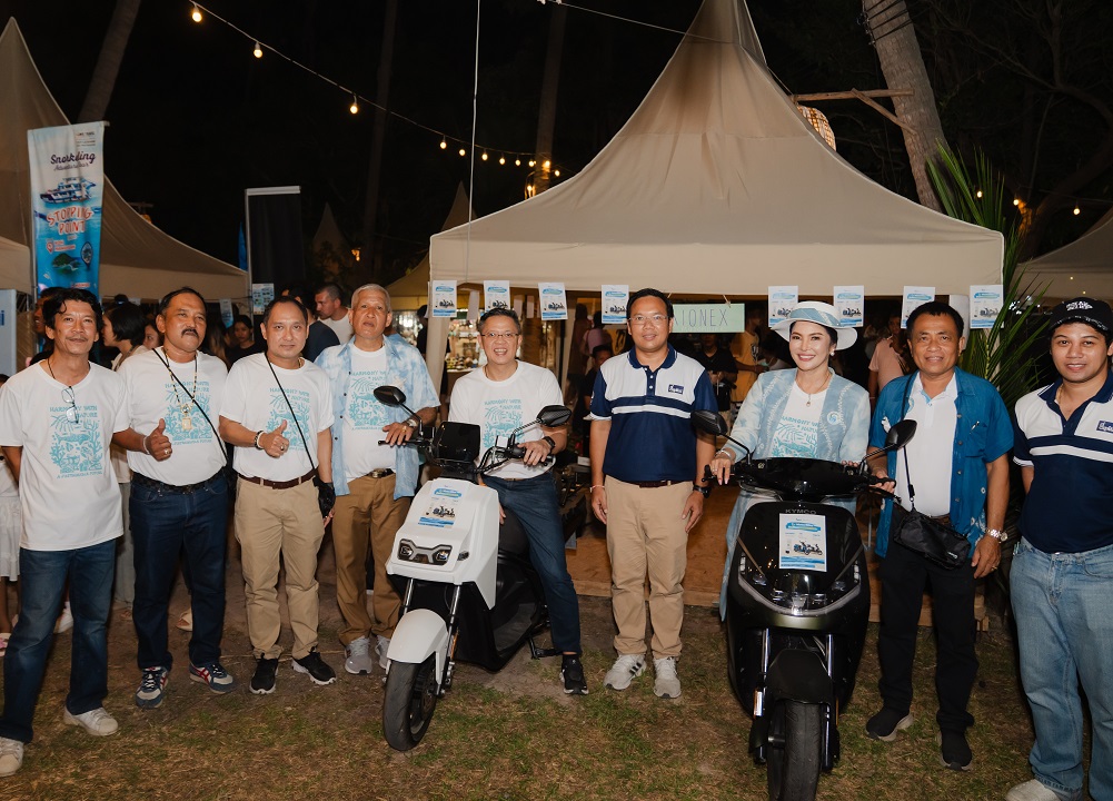 จี แคปปิตอล เปิดตัวนำร่องสินเชื่อเช่าซื้อรถจักรยานยนต์ไฟฟ้า สนับสนุนการท่องเที่ยวอย่างยั่งยืนบนเกาะเต่า