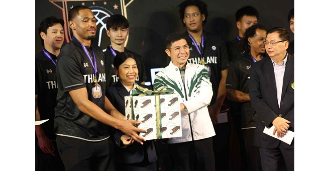 ผู้จัดการ ธ.ก.ส. ร่วมแถลงข่าวเปิดลีกบาสอาชีพ “Basketball Thai League 2025”