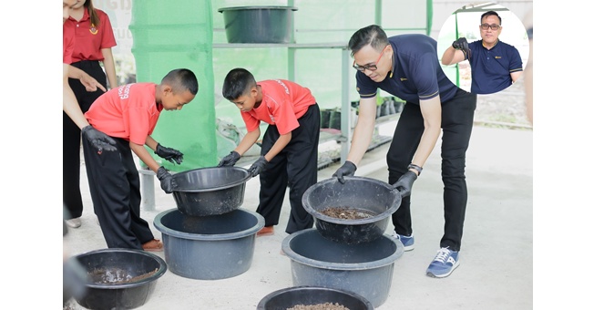 BAM สนับสนุนโรงเรียนบ้านเขานมนาง จังหวัดสระบุรี จัดทำโครงการโรงเรียนต้นคิด ชีวิตยั่งยืน เพื่ออาหารกลางวัน ปีที่ 4