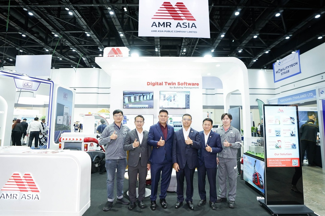 AMR รุกนวัตกรรม Mobility Tech สอดรับเทรนด์พลังงานสีเขียว-เมืองอัจฉริยะ ในงาน Mobility Tech Asia 2025