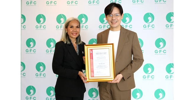 GFC รับมอบประกาศนียบัตรการรับรองมาตรฐานสากล ISO 14064-1 ต่อเนื่อง 3 ปีซ้อน
