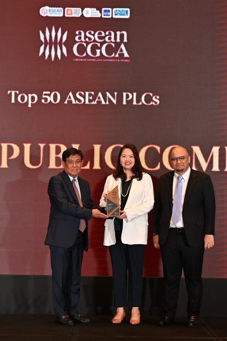 บี.กริม เพาเวอร์ คว้ารางวัล Top 50 ASEAN Public Listed Companies
