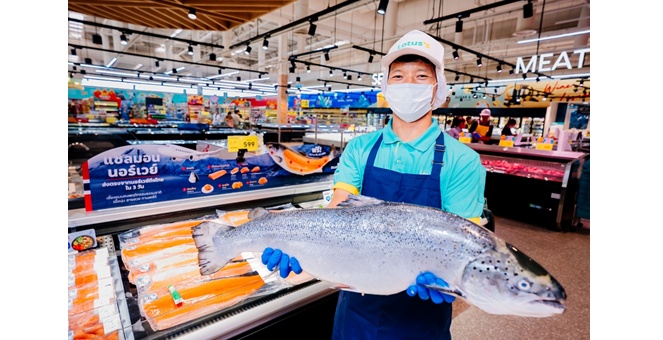 แม็คโคร-โลตัส ภายใต้ ซีพี แอ็กซ์ตร้า จับมือ Seafood from Norway จัดแคมเปญ “Salmon Saturday เสาร์สุดฟิน ชวนกินแซลมอนนอร์เวย์”