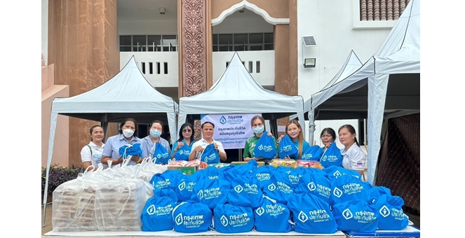 กรุงเทพประกันชีวิต ส่งต่อความใส่ใจทุกพื้นที่ มอบถุงยังชีพบรรเทาทุกข์ จำนวน 500 ถุง ให้ประชาชนชายแดนไทย–กัมพูชา