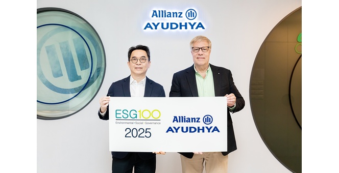 อลิอันซ์ อยุธยา แคปปิตอล ติดทำเนียบ หุ้น ESG100 ต่อเนื่องเป็นปีที่ 4