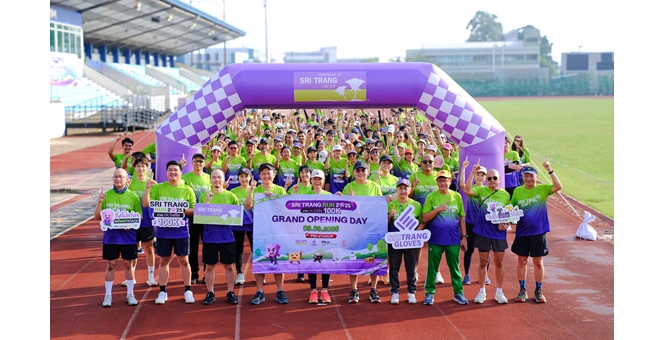 กลุ่มบริษัทศรีตรัง จัดกิจกรรม SRI TRANG RUN 2025 เสริมสร้างสุขภาพดีให้พนักงาน ตามแนวทาง ESG
