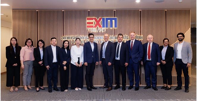 EXIM BANK พบปะหารือ ดี เอ็น วี (DNV) แลกเปลี่ยนมุมมองแนวทางความร่วมมือด้านความยั่งยืน