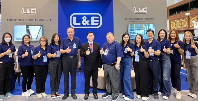 L&E โชว์นวัตกรรมแสงสว่างอัจฉริยะในงาน TEMCA M&E EXPO THAILAND 2025