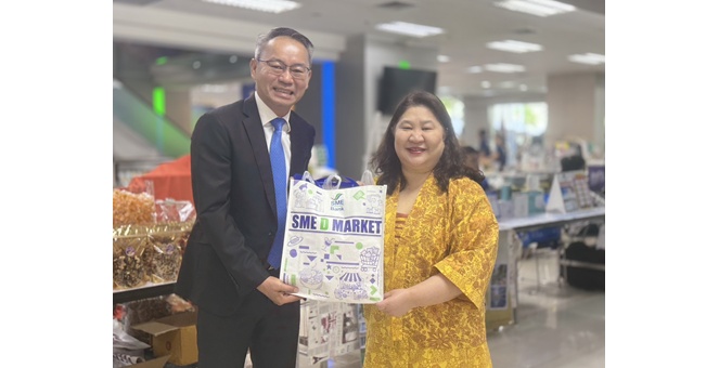 SME D Bank เติมพลังเอสเอ็มอีไทยในงาน ‘SME D Market’ ประจำเดือน ส.ค.68 ช่วยผู้ประกอบการ สร้างรายได้ ขยายตลาด ปลุกกำลังซื้อ กระตุ้นเศรษฐกิจไทย