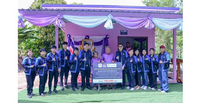 BAM ร่วมกับสภากาชาดไทย จัดทำโครงการ Home & Hope ต่อเนื่องปีที่ 5 มอบบ้านให้กับผู้ด้อยโอกาส จังหวัดสุพรรณบุรี