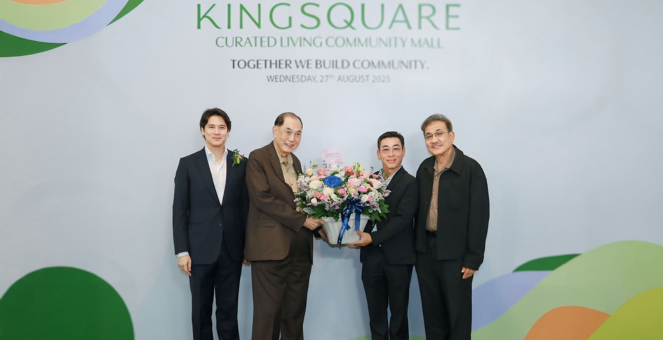 STI ร่วมแสดงความยินดีในพิธีเปิด KINGSQUARE COMMUNITY MALL ที่ทันสมัยแห่งใหม่ย่านพระราม 3