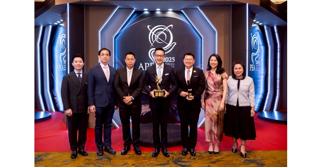 เมืองไทยประกันชีวิตคว้า 2 รางวัลเกียรติยศระดับเอเชีย จากเวที Asia Pacific Enterprise Awards 2025 ตอกย้ำความเป็นองค์กรผู้นำและความเป็นเลิศต่อเนื่องปีที่ 5