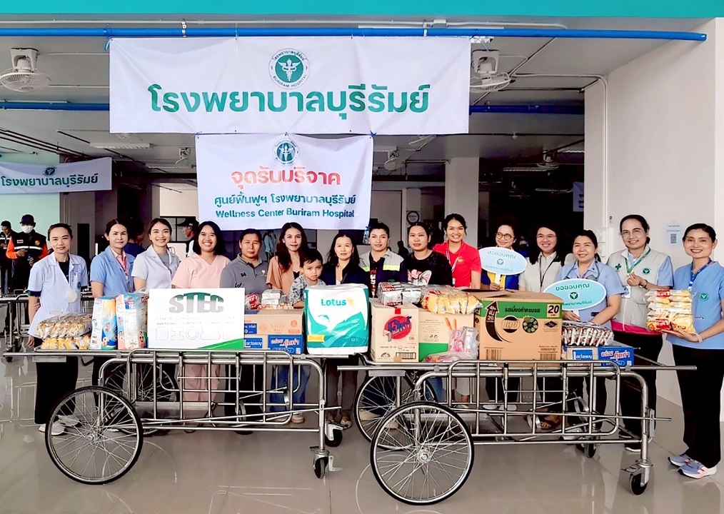 STECH ปันน้ำใจ ร่วมบรรเทาทุกข์ผู้ได้รับผลกระทบชายแดนไทย-กัมพูชา