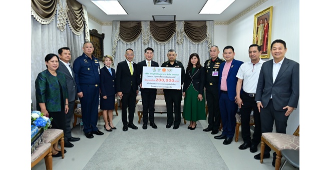 เคียงข้างทุกวิกฤต `CPF ส่งต่อพลังแห่งการให้` ฟื้นฟูโรงพยาบาลพระมงกุฎเกล้า – ส่งกำลังใจให้ทหารกล้า