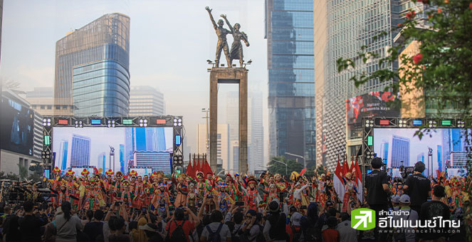 GDP อินโดนีเซีย ไตรมาส 2 โต 5.12% จากแรงหนุนภาคการผลิต การค้า และท่องเที่ยว