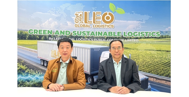 LEO มั่นใจครึ่งหลังปี 68 โตต่อ! ลุย Green Logistics สร้างรายได้ยั่งยืน
