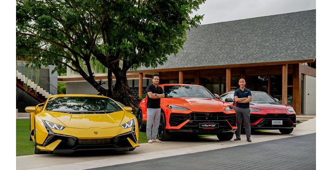 SANSIRI PHUKET ร่วมกับ LAMBORGHINI BANGKOK ครั้งแรก! กับการส่งมอบประสบการณ์ขับขี่สุดเอ็กซ์คลูซีฟ แก่แขกคนสำคัญ และ ลูกบ้านแสนสิริ ภูเก็ต