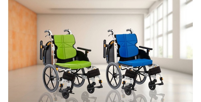 รถเข็นวีลแชร์สำหรับผู้ป่วยและผู้สูงอายุ รุ่น NEXTCORE NEXT-61B ดีไซน์สวยหลากหลายฟังก์ชั่น