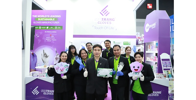 STGT ยกระดับแบรนด์ถุงมือยางไทยสู่มาตรฐานโลก โชว์วิสัยทัศน์องค์กรยั่งยืน ภายใต้แนวคิด ‘Clean World Clean Gloves’ ในงาน Medical Fair 2025
