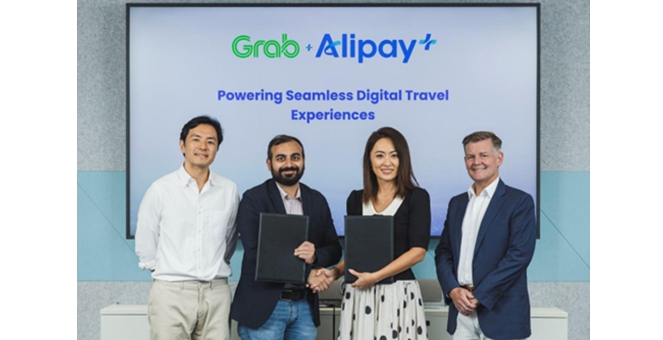 Alipay+ ร่วมมือกับแกร็บ เปิดให้บริการเรียกรถสำหรับผู้ใช้งานดิจิทัลวอลเล็ตทั่วโลก ผ่าน Alipay+ Voyager