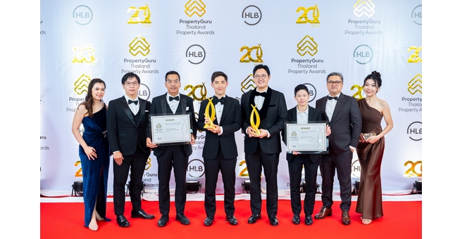 REAL ASSET กวาด 2 รางวัลใหญ่บนเวที PropertyGuru Thailand Property Awards 2025 ตอกย้ำผู้นำด้านการพัฒนาโครงการที่อยู่อาศัยระดับไฮเอนด์