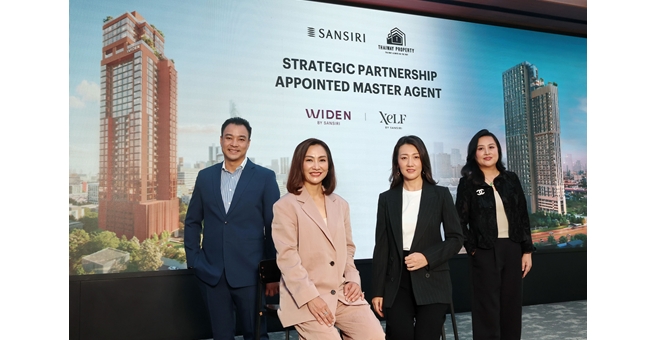 “แสนสิริ” ผนึก “ไทยเวย์ พร็อพเพอร์ตี้” Global Launch รุกตลาดต่างชาติเต็มสูบ เปิดขาย 2 คอนโดใหม่ ‘WIDEN และ XELF’ ตั้งเป้า 2.4 พันล้าน