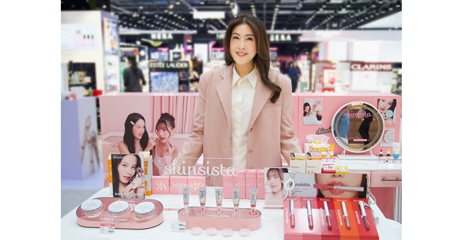 SKIN ขยายไลน์ Makeup Care จับมือ EveandBoy เปิดตัวสินค้าใหม่ Skinsista ‘บลัชแอมพูลลดสิว และ ลิปออยล์บำรุงปาก’