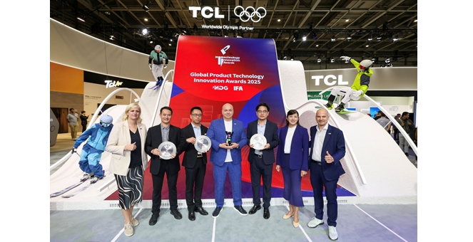TCL อวดโฉมสุดยอดเทคโนโลยีการแสดงผลและนวัตกรรม AI ล่าสุด พร้อมคว้า 8 รางวัลระดับโลกในงาน IFA 2025