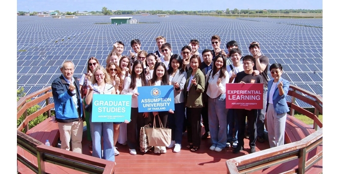 “BCPG” ต้อนรับคณะนักศึกษาจากมหาวิทยาลัยอัสสัมชัญ ศึกษาดูงานพลังงานสะอาดและนวัตกรรมเพื่อความยั่งยืน