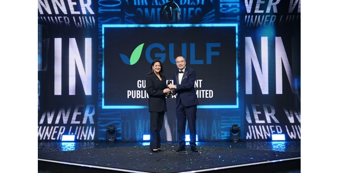 GULF คว้า 4 รางวัลจากเวที HR Asia Best Companies to Work for in Asia 2025 สะท้อนความสำเร็จด้านการบริหารทรัพยากรบุคคล