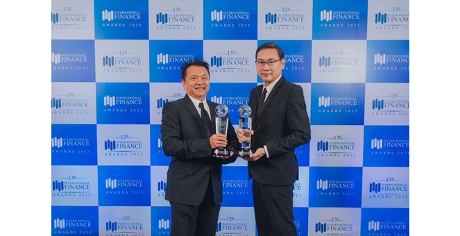 MFC คว้า 2 รางวัลจากสื่อระดับโลก International Finance Magazine