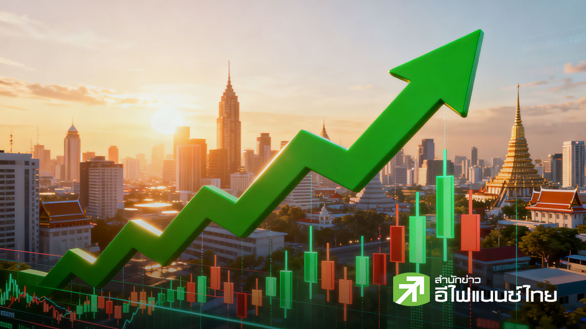 หุ้นไทยฟื้นตัวแรง 20 จุด ดัชนีทะลุ 1,580 จุด รับแรงซื้อกลับหุ้นเทคฯโลก - สงครามตะวันออกกลางผ่อนคลาย